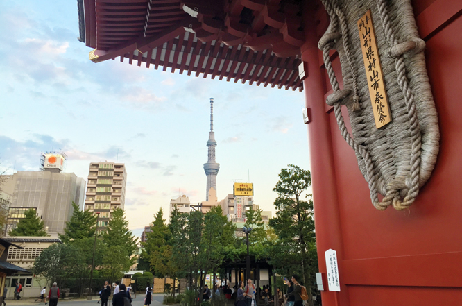 盛岩先生と浅草寺7